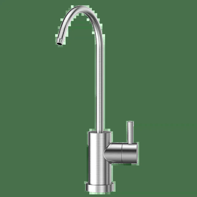 Stainless Steel Undersink Water Filtration System with Dedicated Faucet