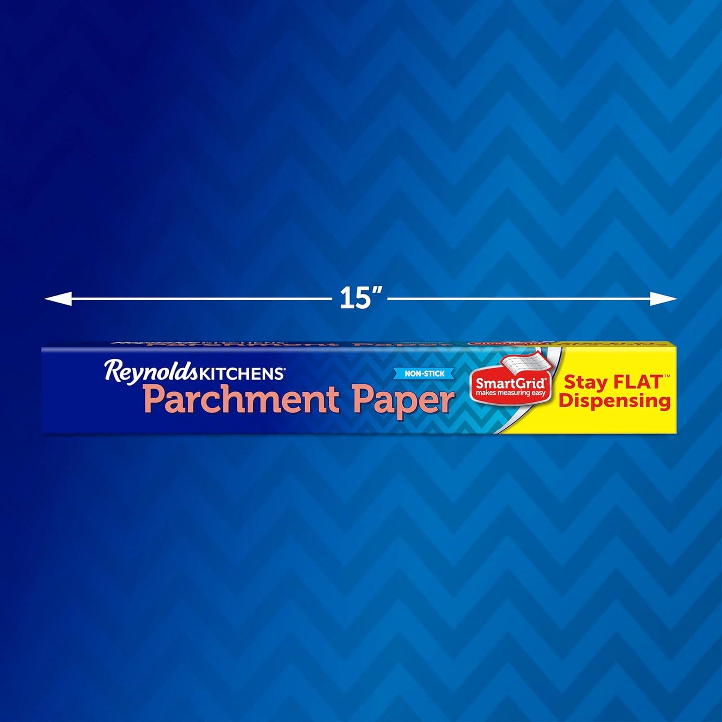 Kitchens Stay Flat Parchment Paper with Smartgrid, 45 Square Feet