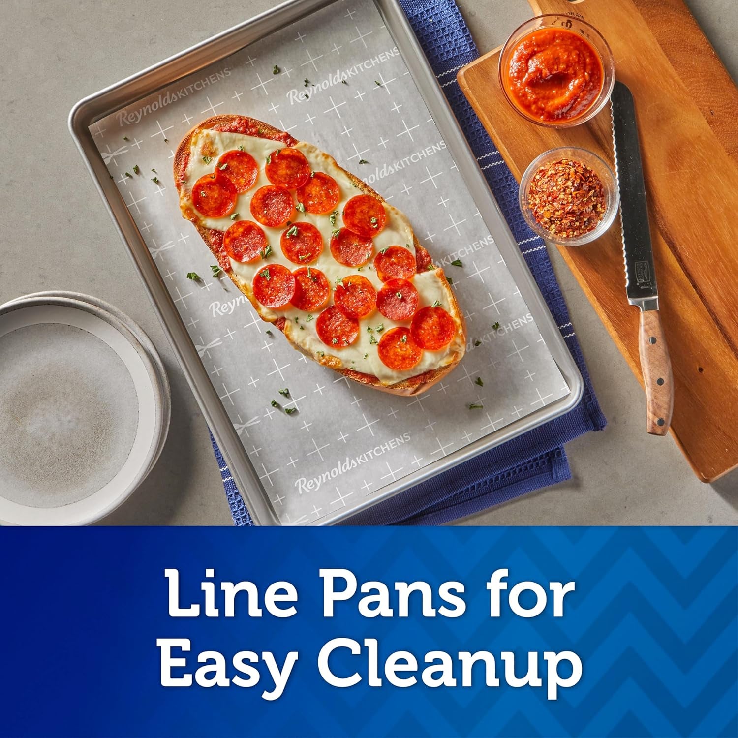 Kitchens Stay Flat Parchment Paper with Smartgrid, 45 Square Feet